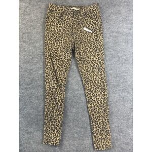 Levi's 720 Women's High Rise Super Skinny Leopard Animal Print Jeans